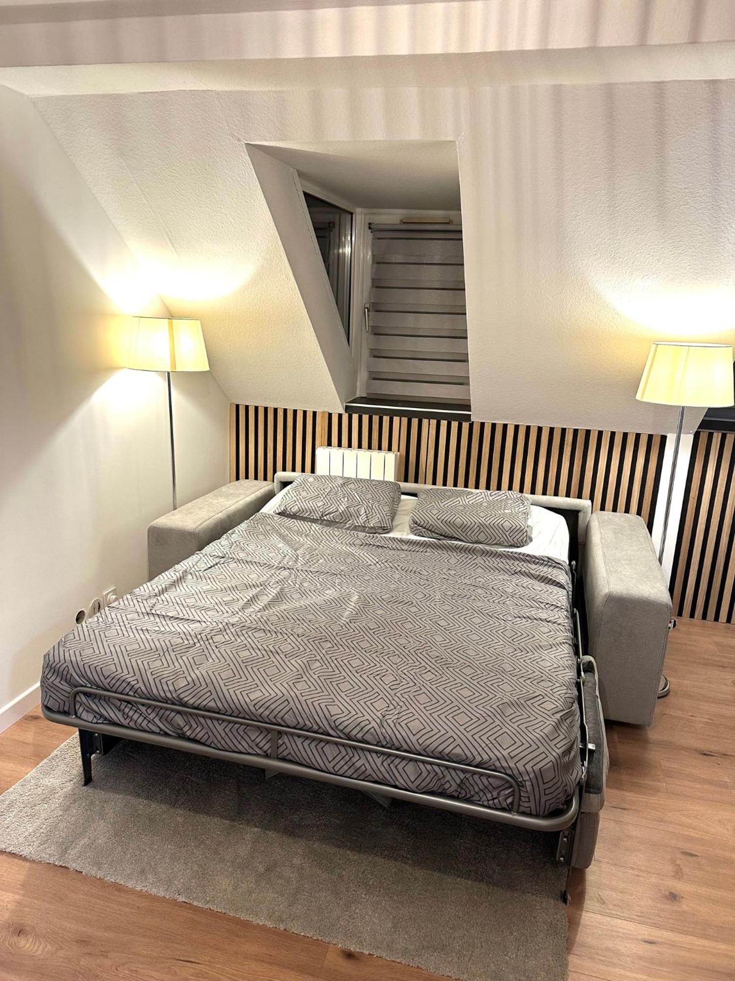Moderne T2 Centre Sauna Wifi Home Office Netflix Strasbourg Eksteriør bilde
