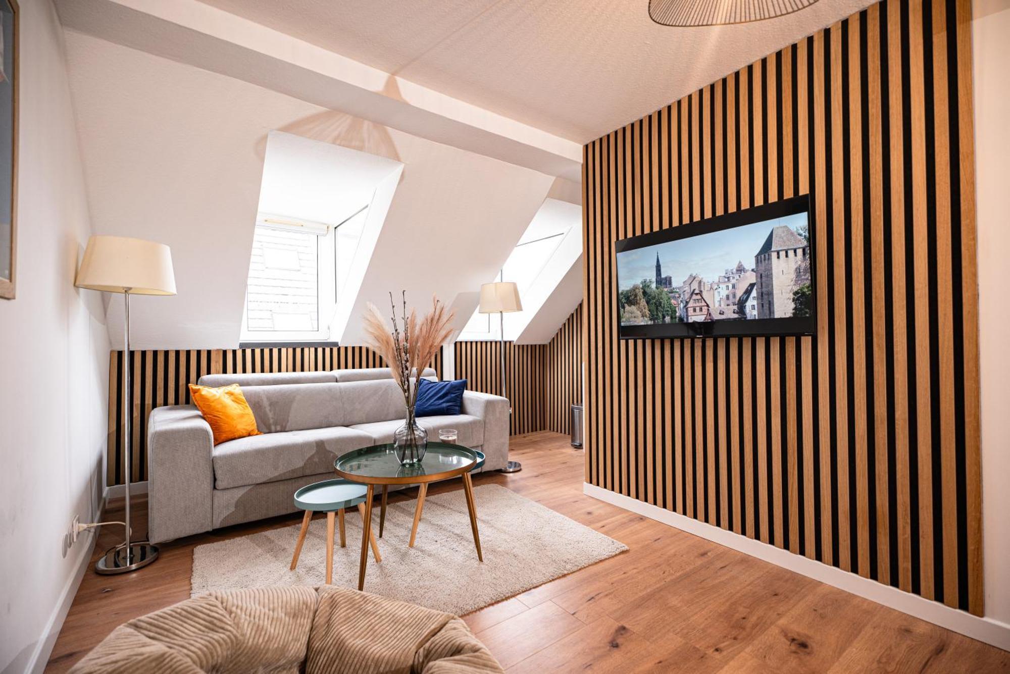 Moderne T2 Centre Sauna Wifi Home Office Netflix Strasbourg Eksteriør bilde